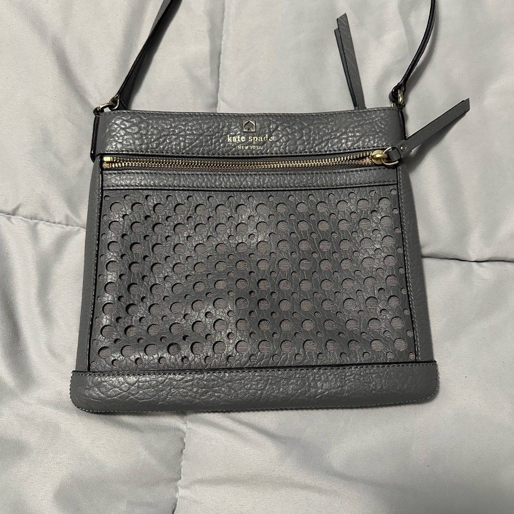 Kate Spade Charcoal Crossbody Bag